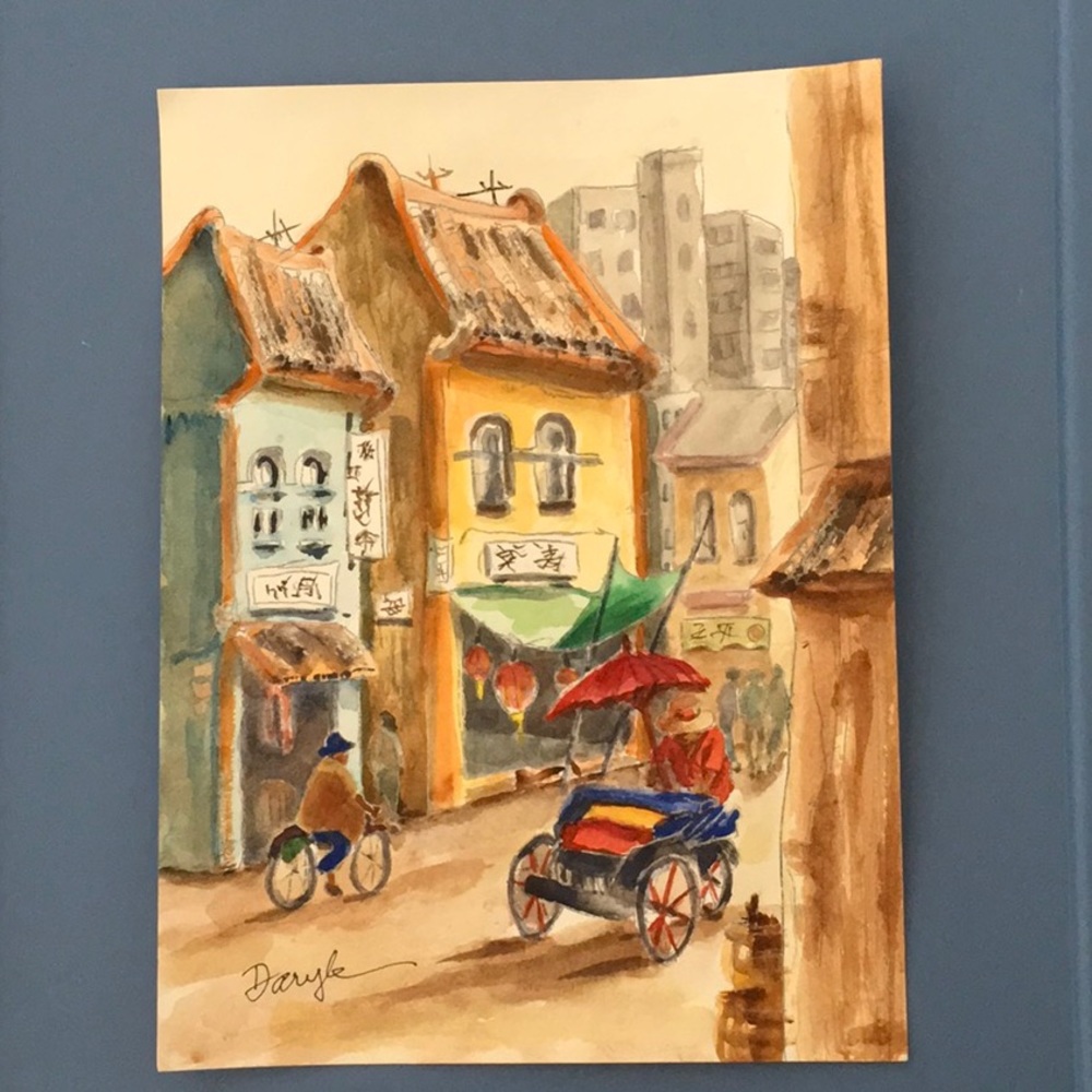 “China Town” Original Painting